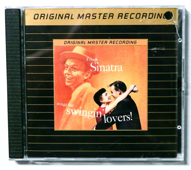 FRANK SINATRA Sings For Swingin' Lovers! CD 24 kt GOLD MOBILE FIDELITY MFSL