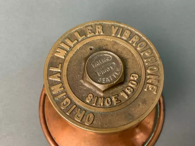 * Miller* Original Vibrophone Air Powered Brass Horn For Industrial Use
