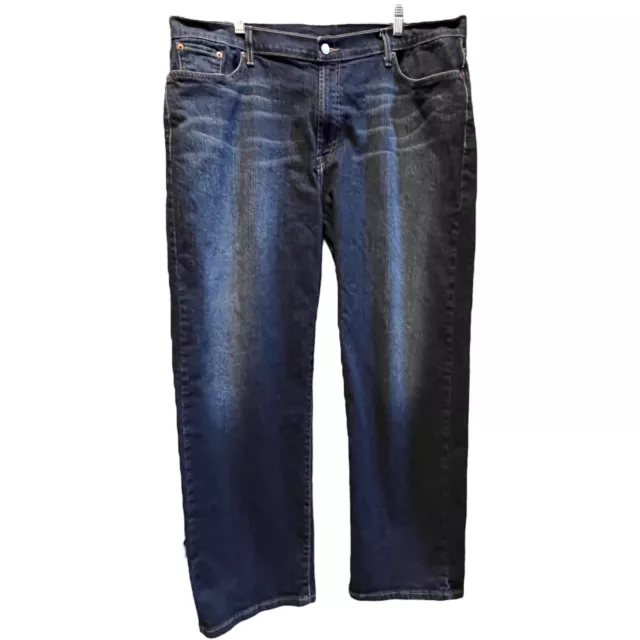 LUCKY BRAND JEANS by Gene Montesano Mens Size 40 x 30 Blue Straight ...