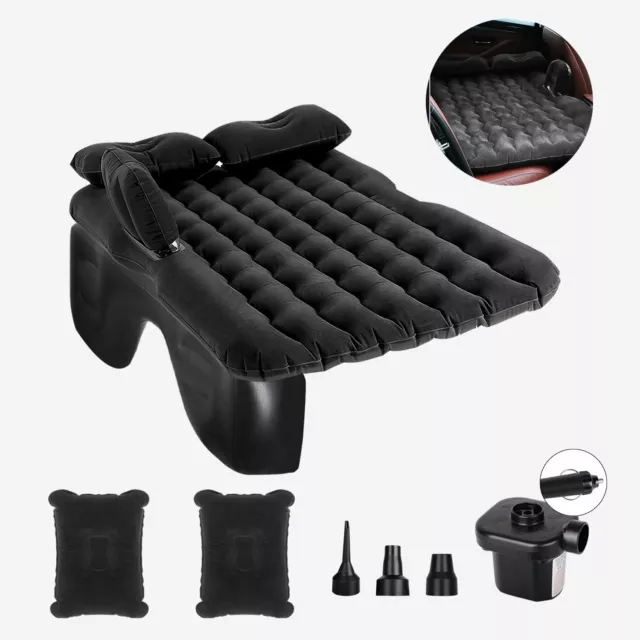 Inflatable Car Seat Mattress Portable Travel Camping Air Bed Rest Sleep Back