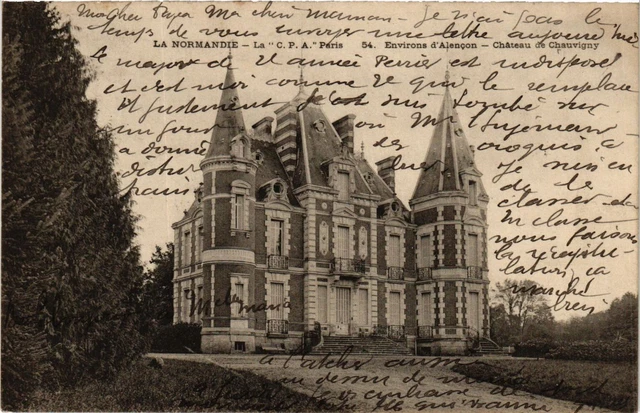 CPA AK La Normandie - approx. d'ALENCON - Chateau de Chauvigny (355234)