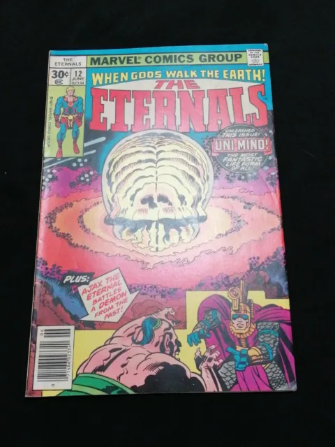 Eternals 12 - June 1977 - Marvel Comics - When Gods Walk the Earth
