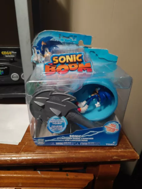 Sonic The Hedgehog With Ripcord Launcher Sonic Boom TOMY Toys R Us Exclusive