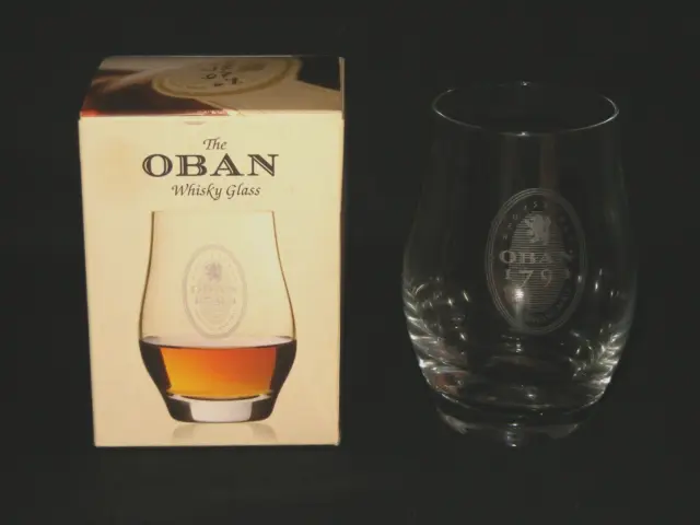 Oban Whisky Tasting Glass Unused + Original Box