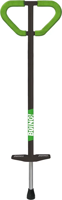 Geospace Jumparoo Boing! 'PRO' Medium Pogo Stick for Riders 60-100 Lbs (Black)