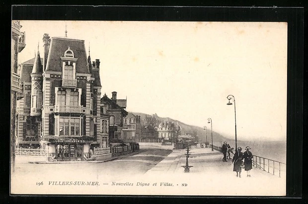 Carte Postale Ancienne – VILLERS-sur-MER (14) – Place Du Bourg – Vers 1900