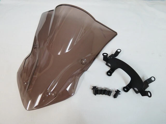 Wind Screen Windshield stayset Kawasaki Z900 2017- Btype lightsmoke