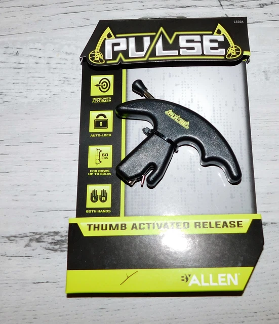ALLEN PULSE ARCHERY Bow Ambidextrous Thumb Activated Release 1539A