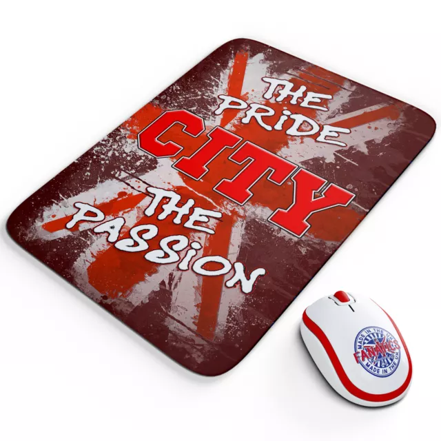 Bristol Mouse Mat Football Office Work Pad Pride & Passion PC Dad Men Gift PR14