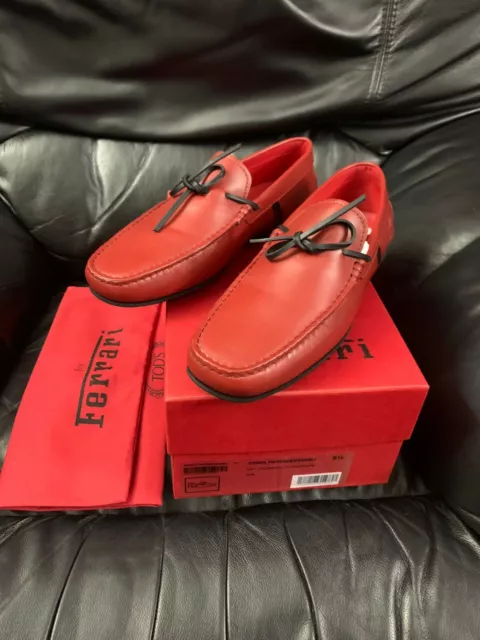 Tod's for ferrari on sale sneakers in leather