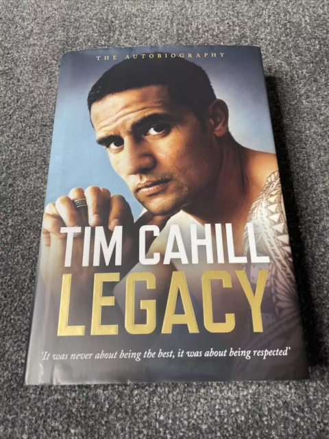 Legacy by Tim Cahill (Hardcover, 2015) SIGNED Book