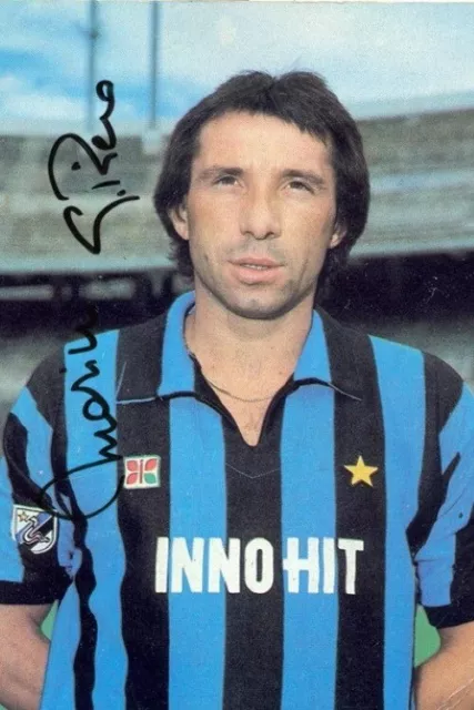 GIAMPIERO MARINI - INTER MILAN & ITALY - 6x4 Signed Autograph PHOTO - Print