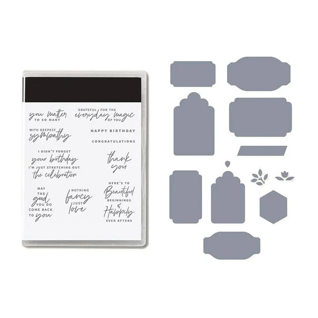 Lot De Tampons Et Matrices Pour Scrapbooking - 2025 - Bricolage Cartes