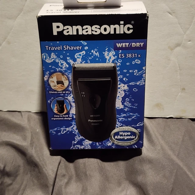 Afeitadora de viaje de hoja única Panasonic ES3831K Pro Curve (NUEVA/SELLADA)