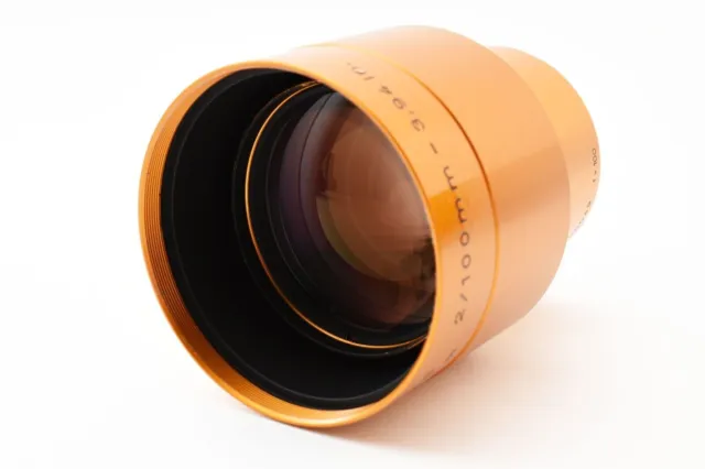 ISCO Optic 100mm F/2 Ultra MC 70/35mm Cinema Projector Lens NIB A2042773