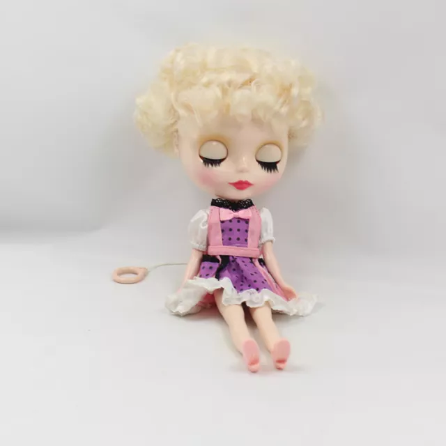 Takara 12" Neo Blythe Short Hair Nude Doll from Factory TBY53