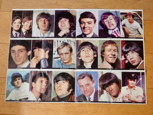 Pop Wochenzeitschriften 60er Jahre Beatles, Stones, Elvis