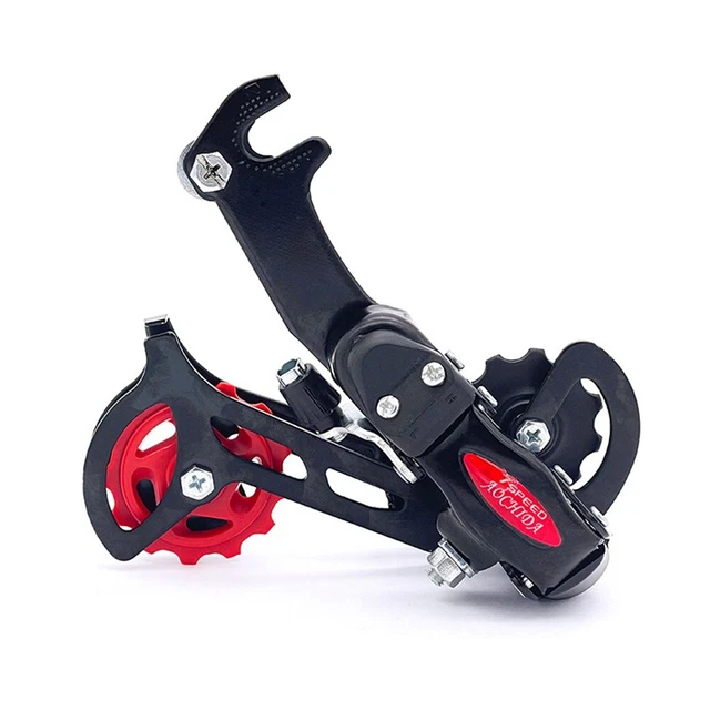 Kit Dérailleurs Avant Et Arrière VTT 6-7-8 Vitesses - Longue Cage - Universel