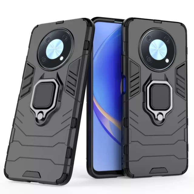 COQUE ANTI-CHOC MAGNETIQUE Pour HUAWEI NOVA Y90 HOUSSE AIMANT ARMOR RING CASE