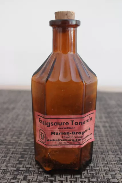 Vintage Arzneiflaschen Apothekerflaschen Medizinflaschen Drogerie Braunglas 3