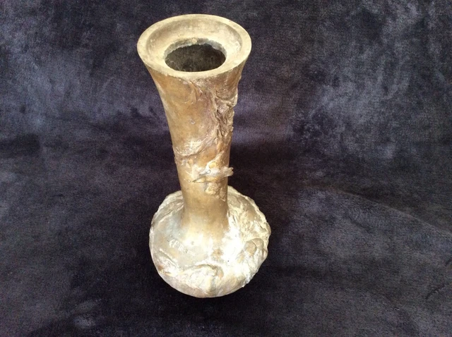 GRAND VASE A Col Art Nouveau Motif Mer - Regule Signe L&F Moreau EUR ...