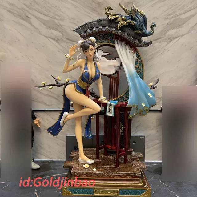 Street Fighter Chun Li PVC Model In Box In Stock H48cm Collection