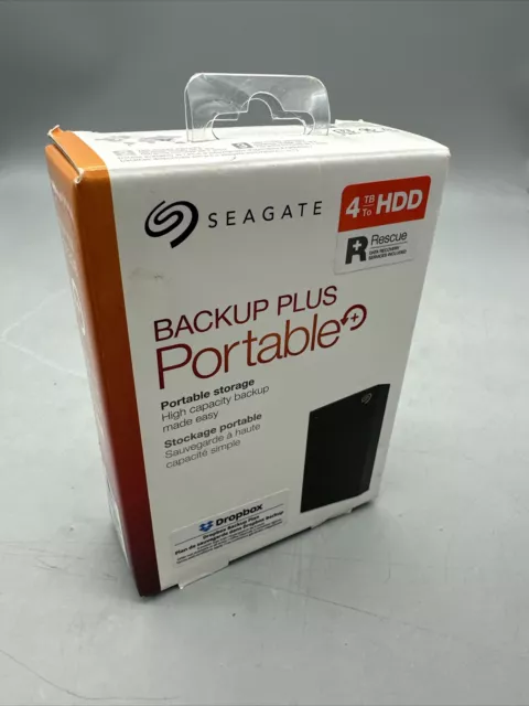 Seagate 4TB Portable USB 3.0/2.0 External Hard Drive STHP4000400 (2418)