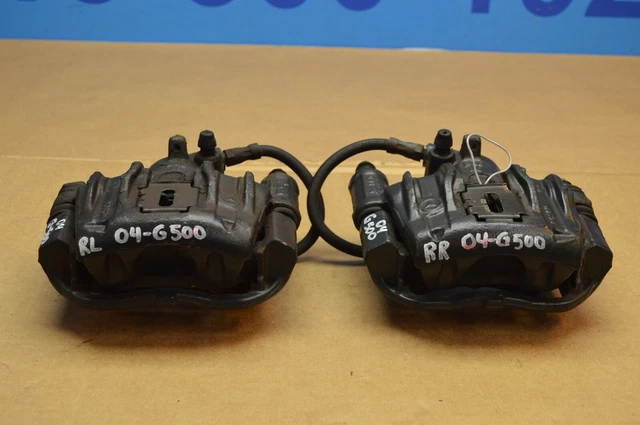 2004 W463 Mercedes Benz G500 Rear Left & Right Brake Caliper Pair