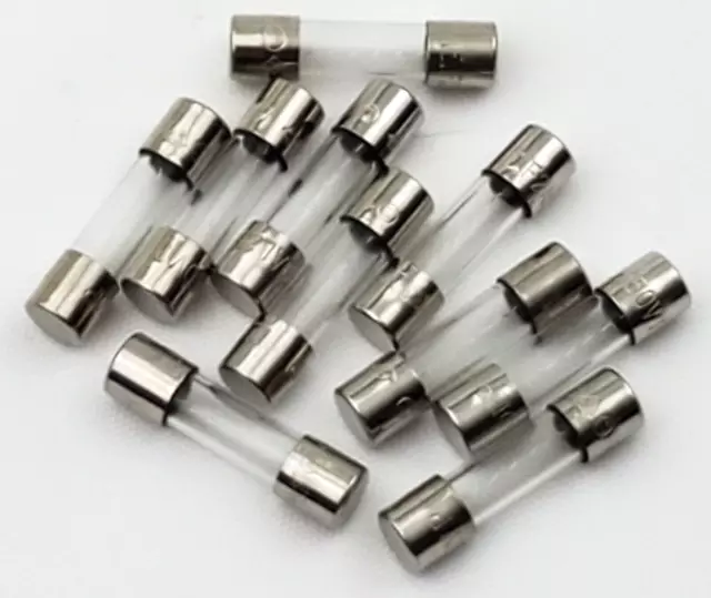 Lot of 10 Littelfuse 217 2 Amp 250 Volt 5 x 20 mm Fast Acting Glass Fuses