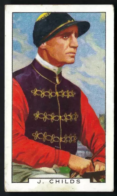 Gallaher - Famous Jockeys (Mauve) - #18 J Childs