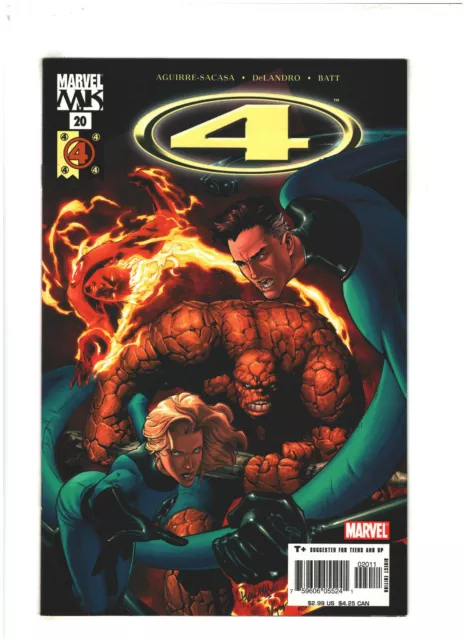 Marvel Knights 4 #20 NM- 9.2 Marvel Comics Fantastic Four 2005