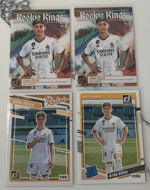 Lot Rare De Cartes Rookie : Wirtz, Arda Guler, Bellingham, Endrick, Lamine Yamal, Musiala