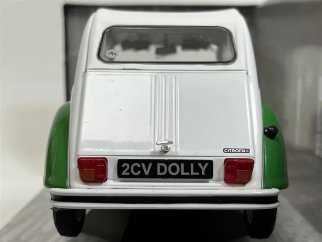 Citroen 2CV6 Dolly 1985 Vert et Blanc 1:18 Echelle Solido 1805025 3