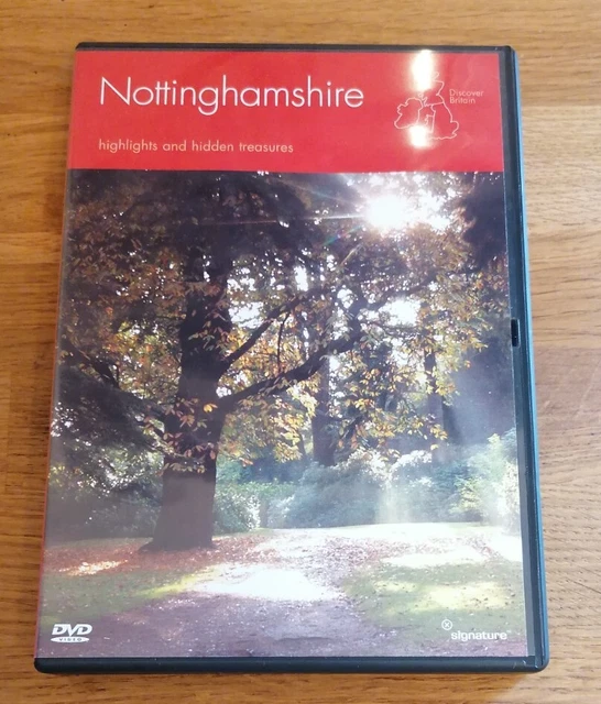 DVD - Discover Britain Nottinghamshire Country Life Nature Countryside DVD PAL