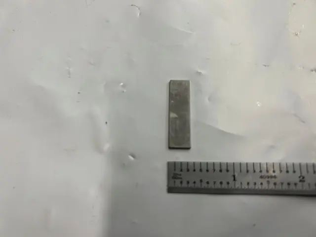 1.25mm Mitutoyo Steel Rectangular Gauge Gage Block