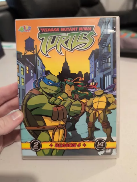 Teenage Mutant Ninja Turtles Season 4 DVD Box Set 2-Disc Nickelodeon