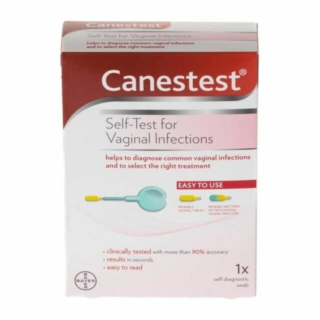 CANESTEST SELF TEST Easy Read For Vaginal Infections 1 Swab Bacterial canestest-self-test-easy-read-for-vaginal-infections-1-swab-bacterial