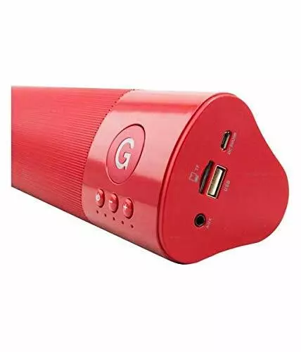 Barra De Sonido Bluetooth 3.0 Portatil Altavoces Super Bass Reloj Fm Tf Pantalla 3