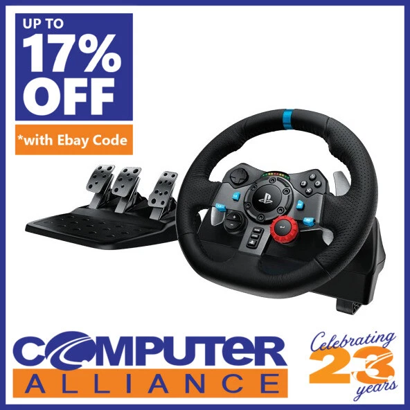 Logitech G29 Driving Force Racing Wheel And Pedal For PS3 / PS4 & PC Pl