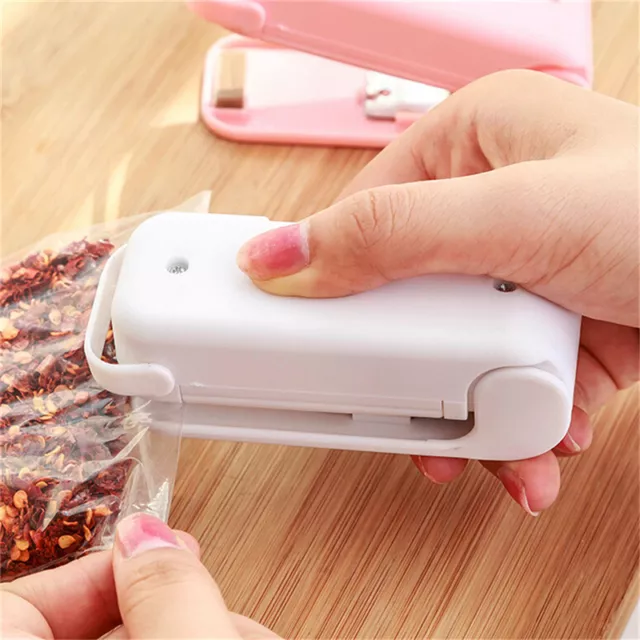 Portable Mini Home Heat Bag Sealer Sealing Machine Plastic Bag Food Packagi~m'