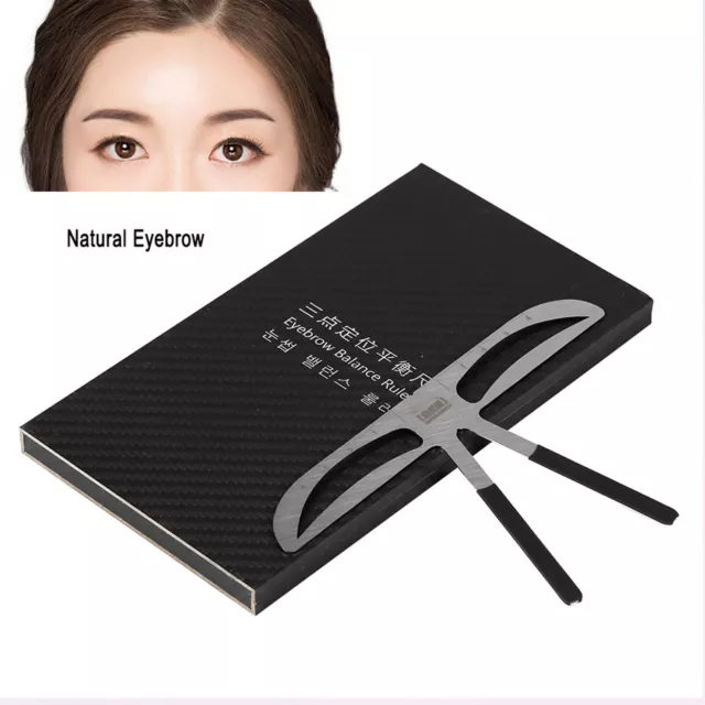 Professional Eyebrow Shaping Template DIY Shaping Define Ruler Makeup