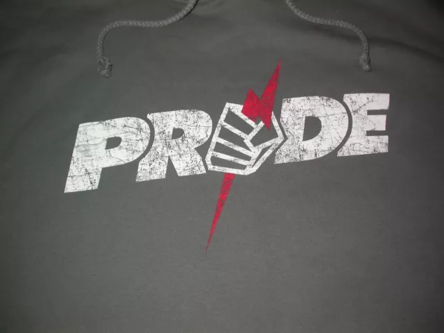 Pride Fc Hoody Hooded Sweatshirt Xxl . Ufc Bjj Mma Muay Thai Boxing Gym Ksw New 3
