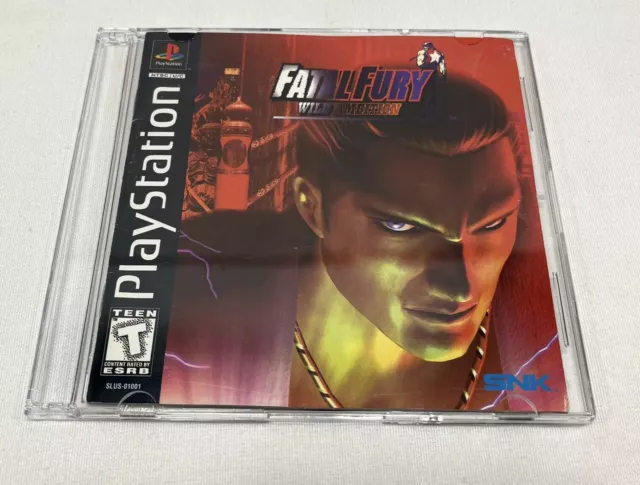 Fatal Fury: Wild Ambition Print Ad/Poster Art Playstation PS1