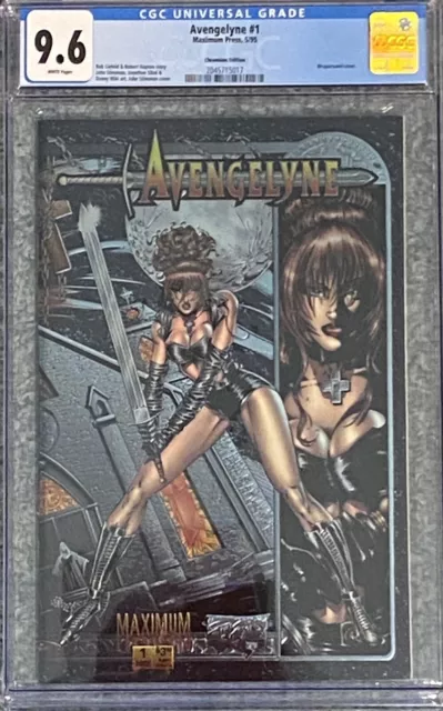 Avengelyne #1 Wrap Cover CGC 9.6 Chromium Edition