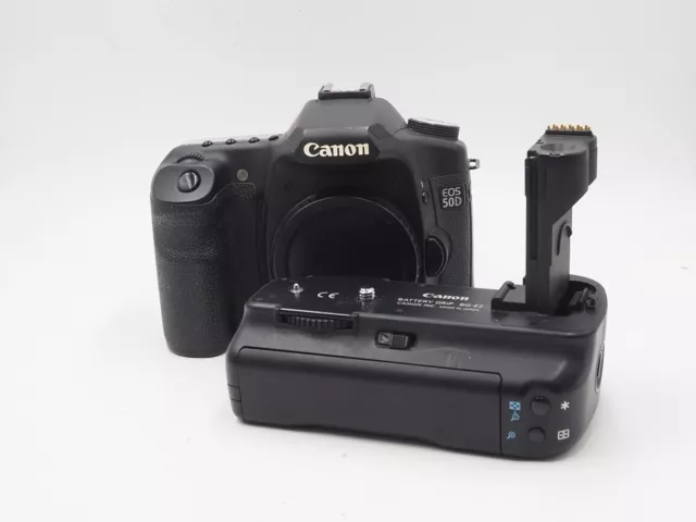 Canon EOS 50D digital camera w/ grip (U33989)