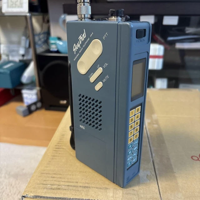 RETRO NEC PORTABLE TV, Rare, CRT, Radio Function, Mint and