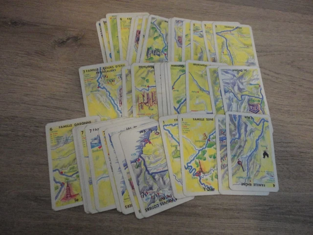 Jeu De 7 Familles Espace Vintage – Albator, Capitaine Flam – NEUF (emballage D'époque)