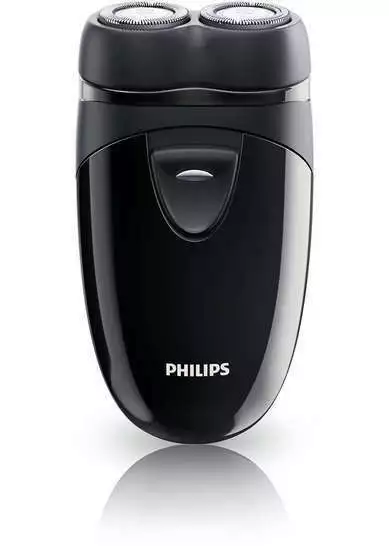 Philips Norelco PQ208 Shaver 510 Travel Electric CloseCut heads Battery inlcuded