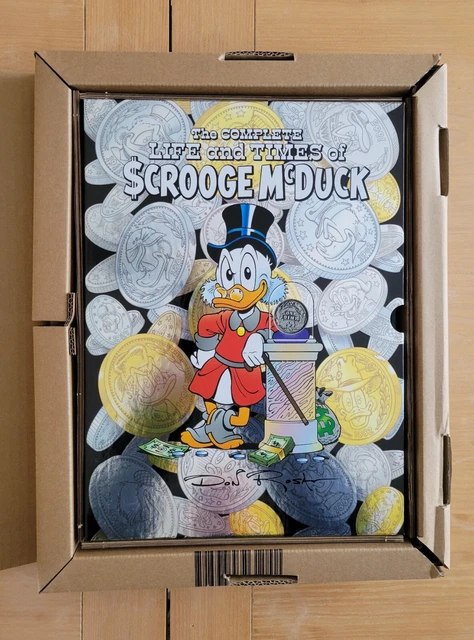 Don Rosa First Coin DON ROSA COMPLETE Life And Times Scrooge Mcduck Deluxe Edition New EUR ...