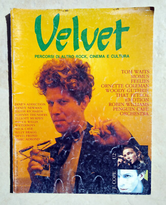 U2 Ornette Coleman VELVET 2/88 TOM WAITS Feelies Julian Cope Keith Richards 